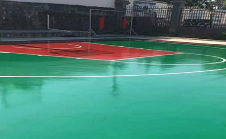 芜湖篮球场翻新地面